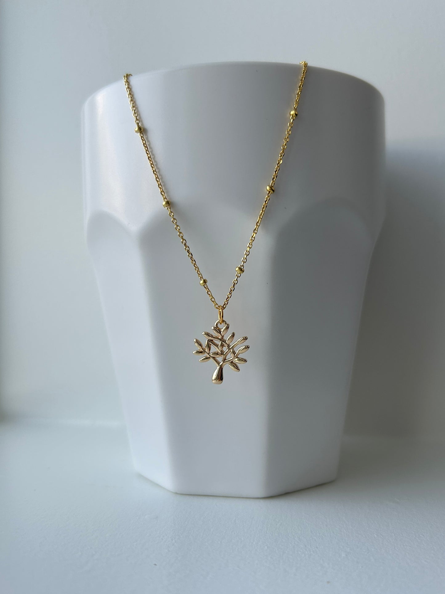 Tree Of Life Gold Necklace
