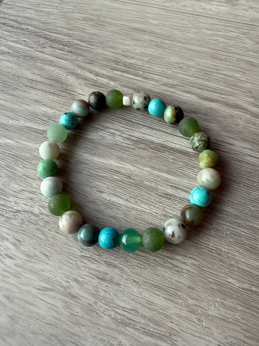 Stretchy Stone Bracelet Calming Stones