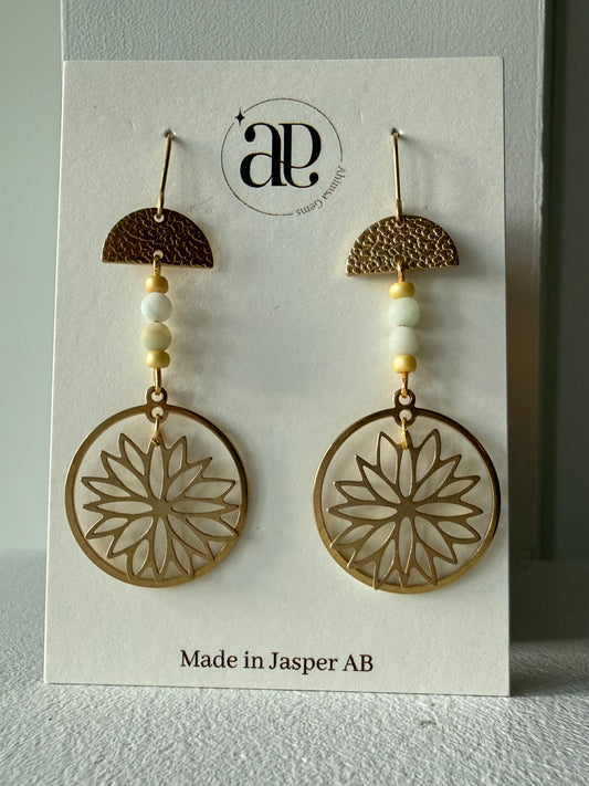 Amazonite Bloom Earrings